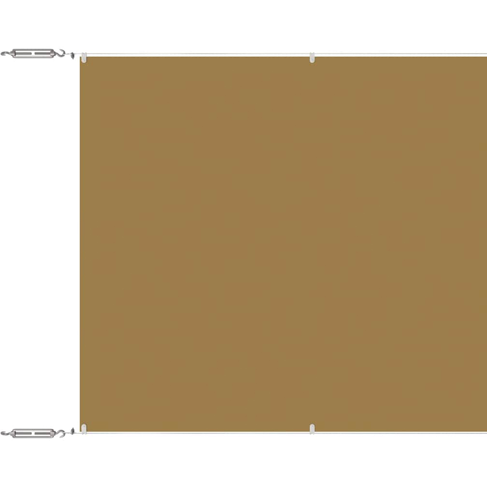 vidaXL Beige Oxford Fabric Vertical Awning 1 x 12m Image 4