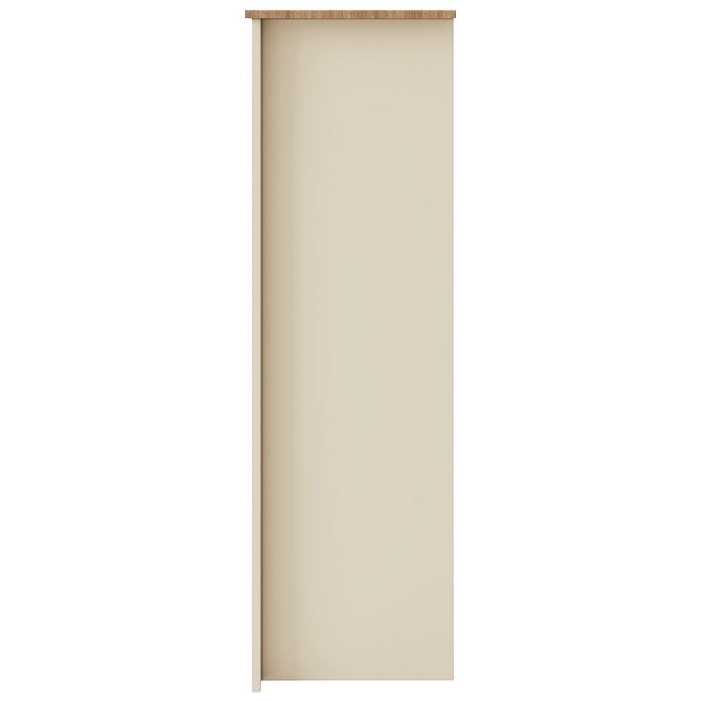 GFW Lancaster 5 Drawer Cream Tall Boy Chest of Drawers Image 6