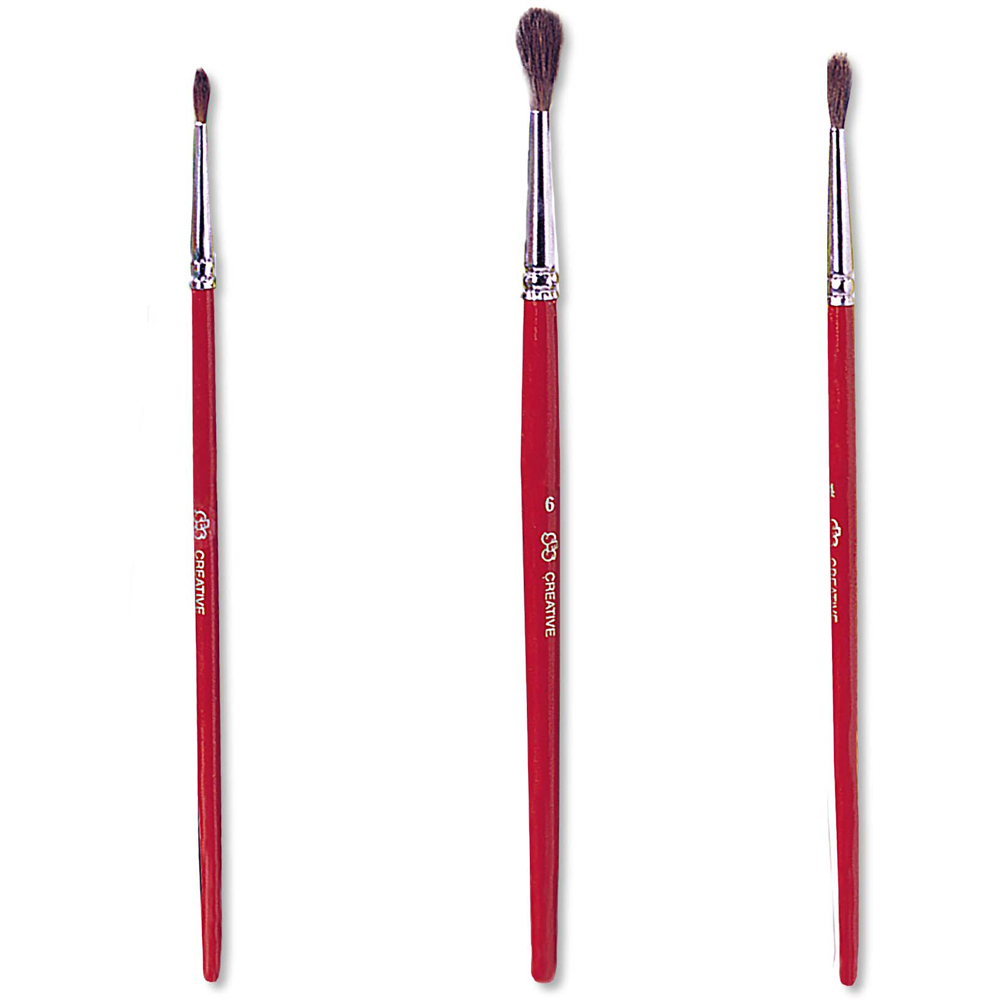 SES Creative 2 Pack Jumbo Paint Brush Set Image 2