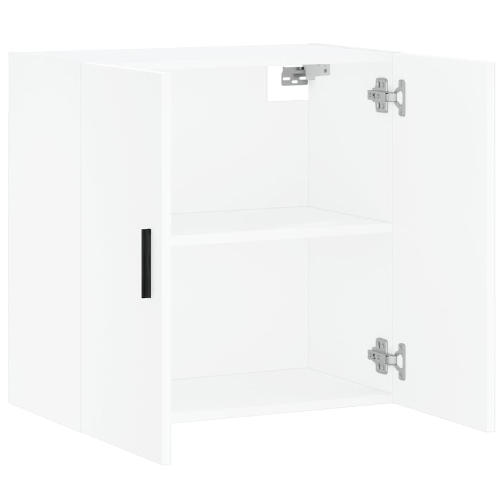 vidaXL 2 Door White Wall Cabinet Image 6