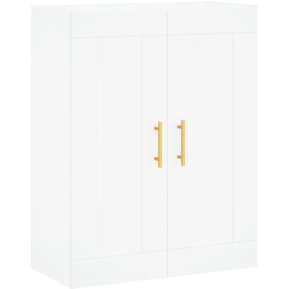 vidaXL 2 Door White Wall Mounted Cabinet 2 Pack Image 5