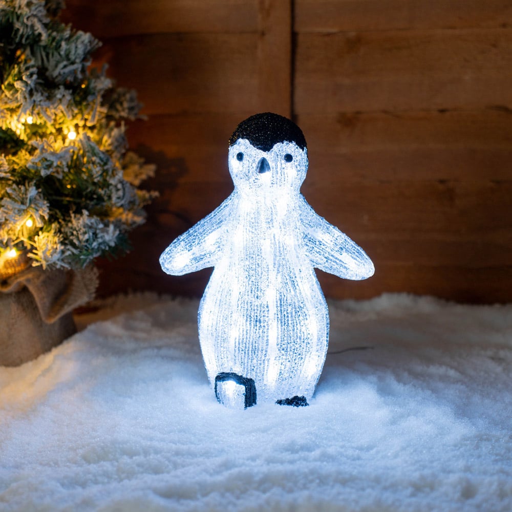 ValueLights Poppy Penguin LED Christmas Decoration Image 3