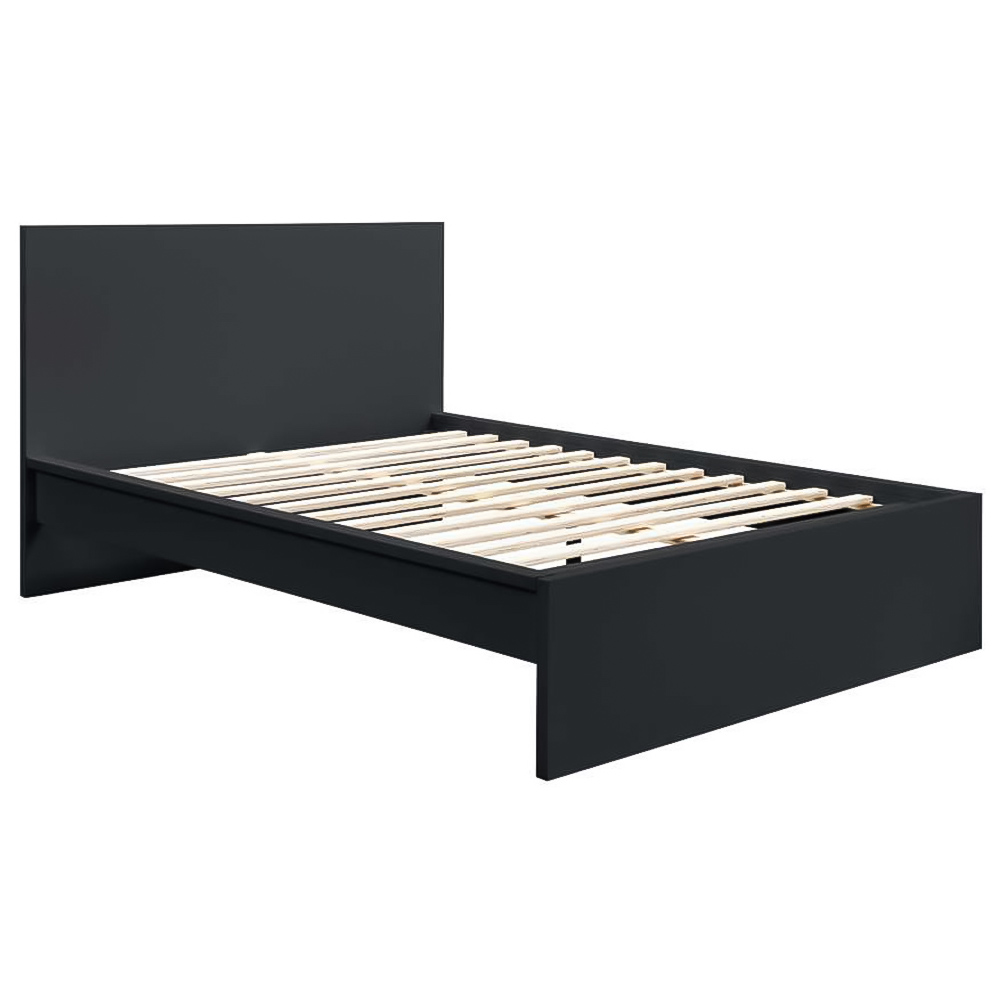 Oslo Double Black Bed Image 2