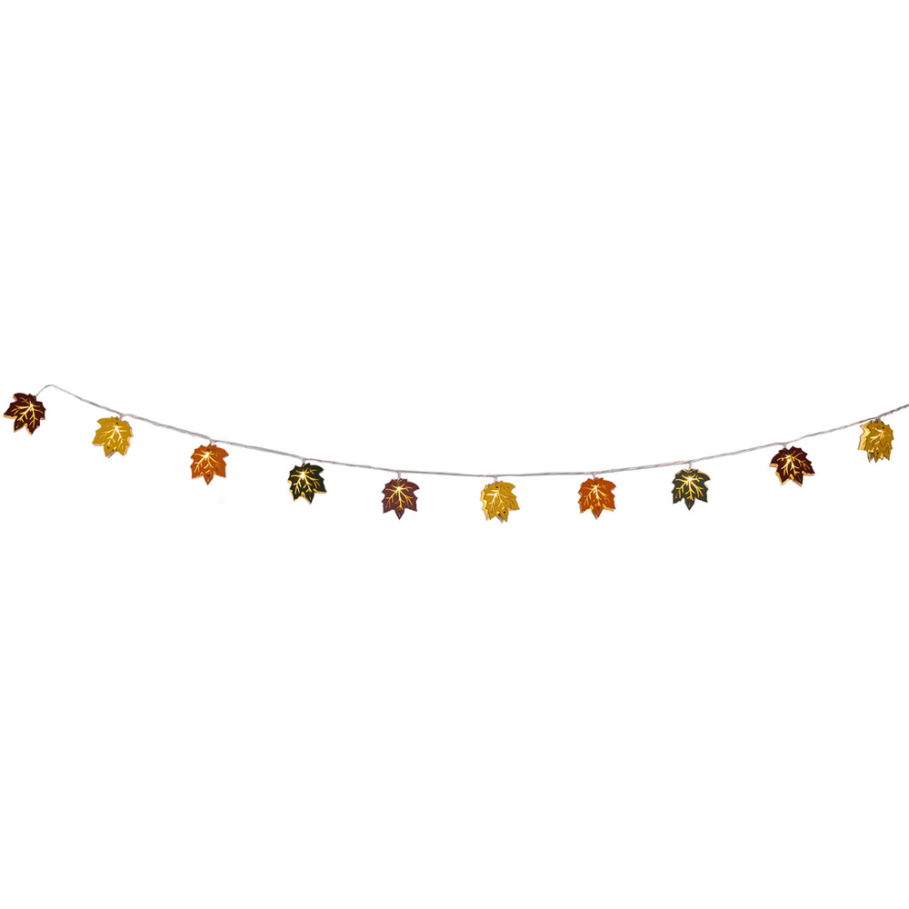 10 LED Maple Leaf String Light Image 2