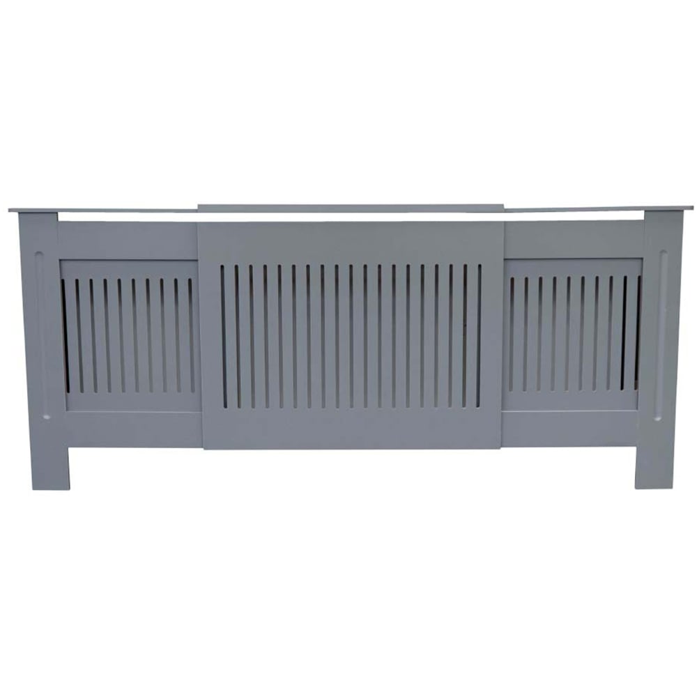 Jack Stonehouse Matt Grey Vertical Line Rad Cover Adjustable Image 3