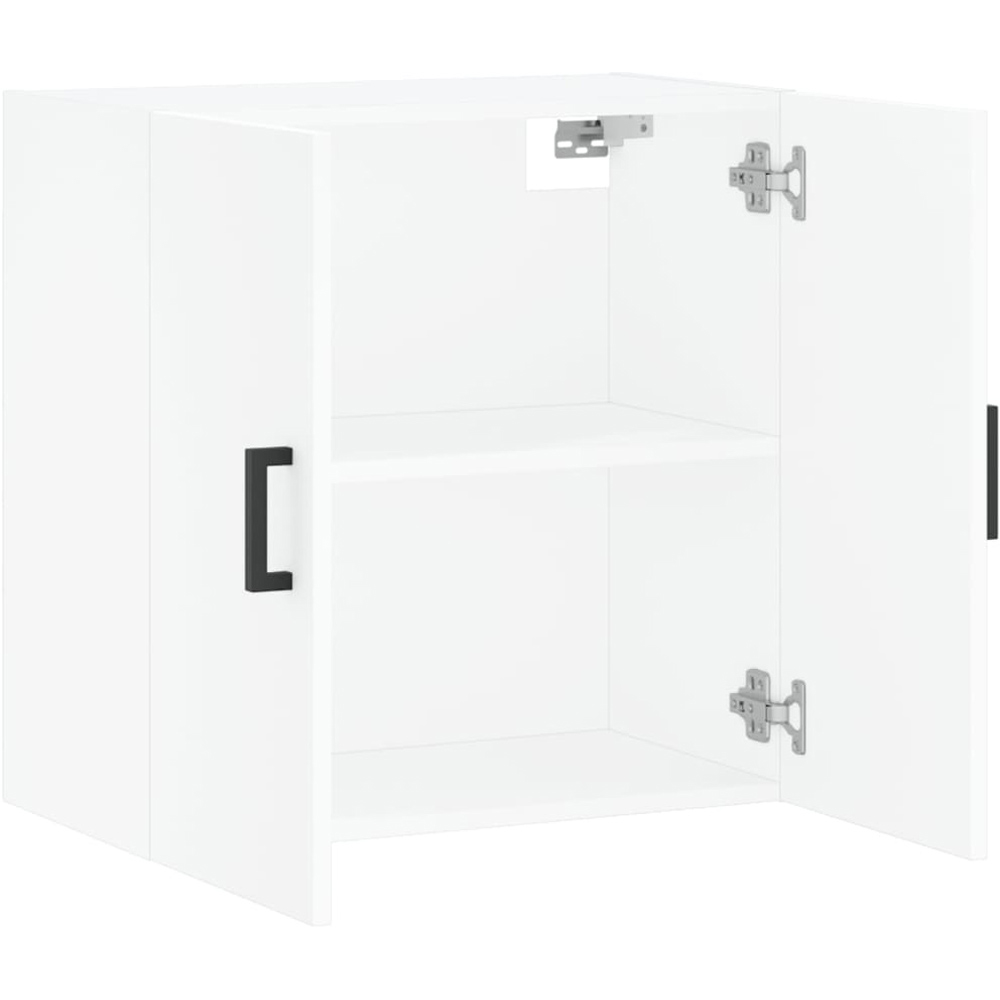 vidaXL 2 Door White Wall Cabinet Image 6