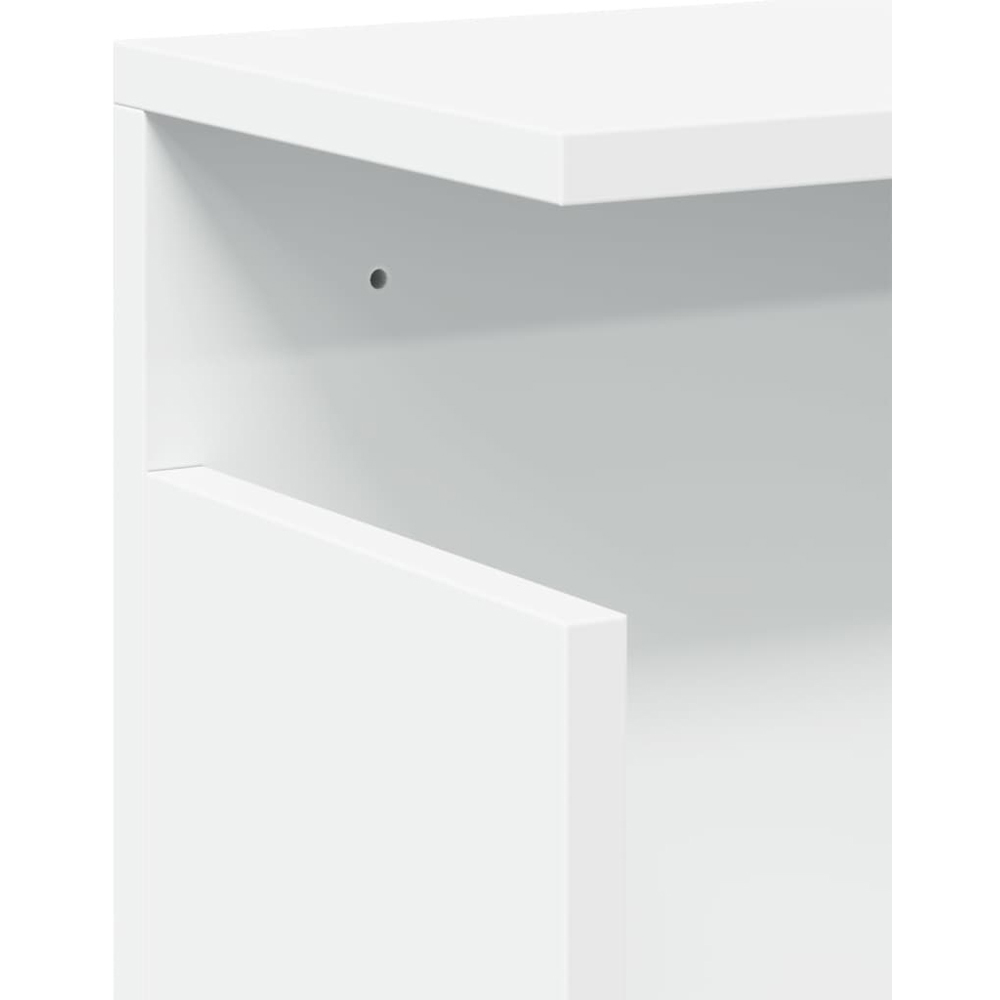 vidaXL White Wooden Wall Cabinet 60 x 20 x 30cm Image 6
