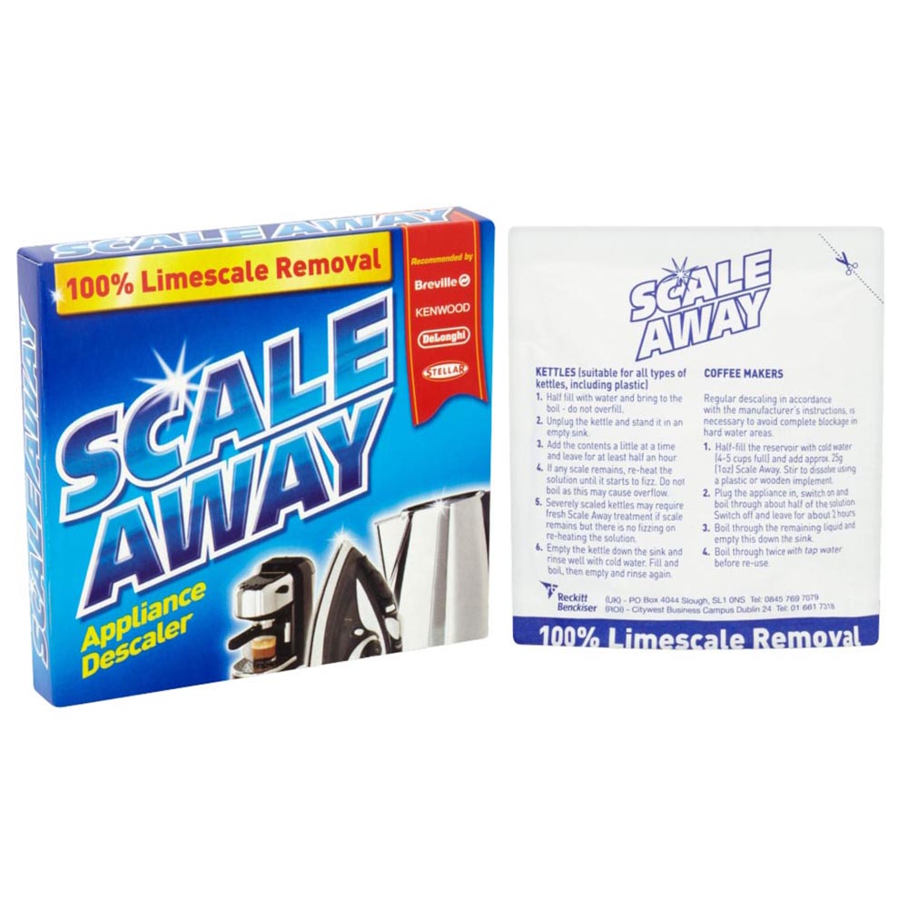 Scale Away Appliance Limescale Remover Powder 75g Wilko