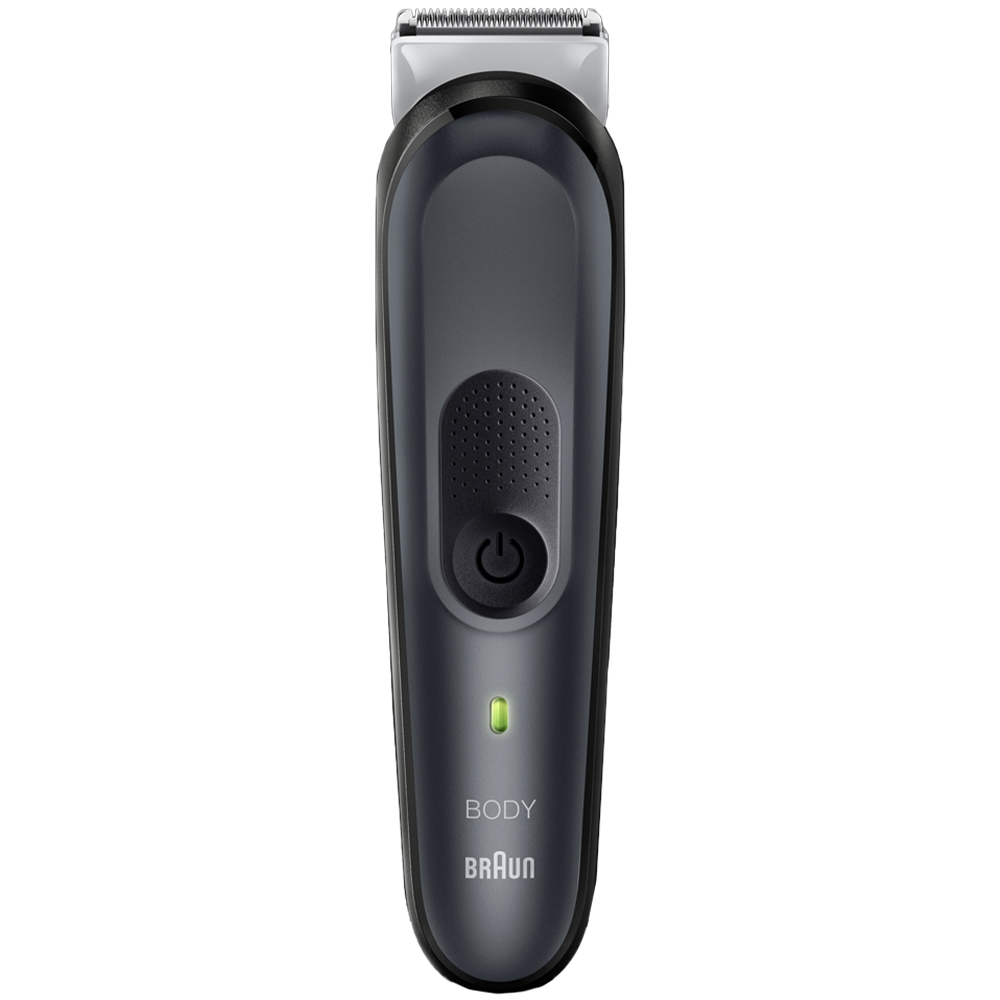 Braun BG 3350 Body Groomer 3 with 3 Combs Black Image 1