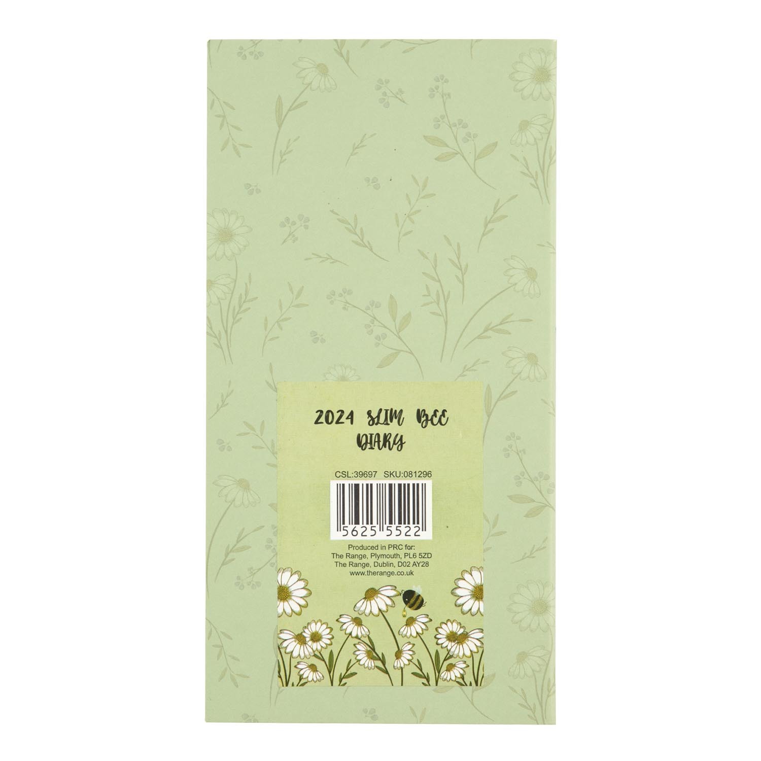 Slim Honey Bee Diary 2024 - Green Image 2