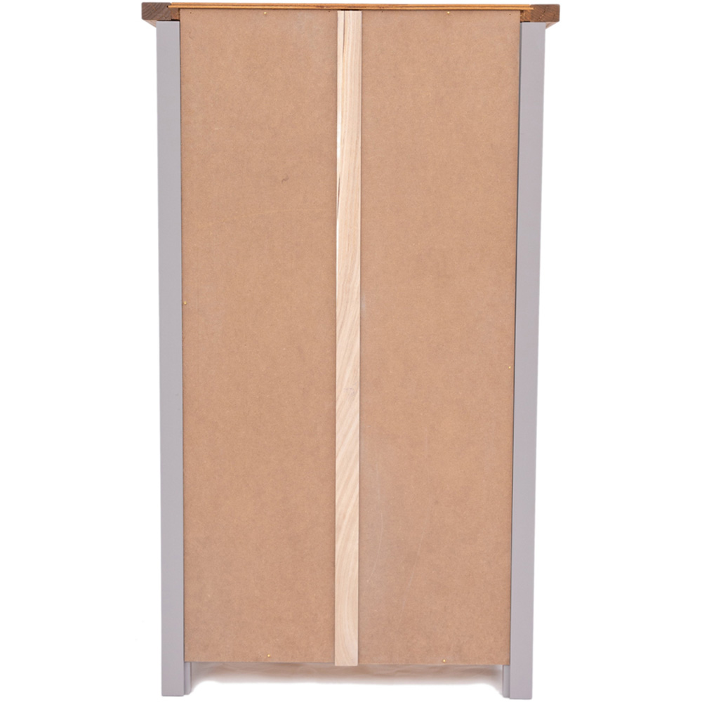 Rocca 4 Shelf Grey Bookcase Image 5