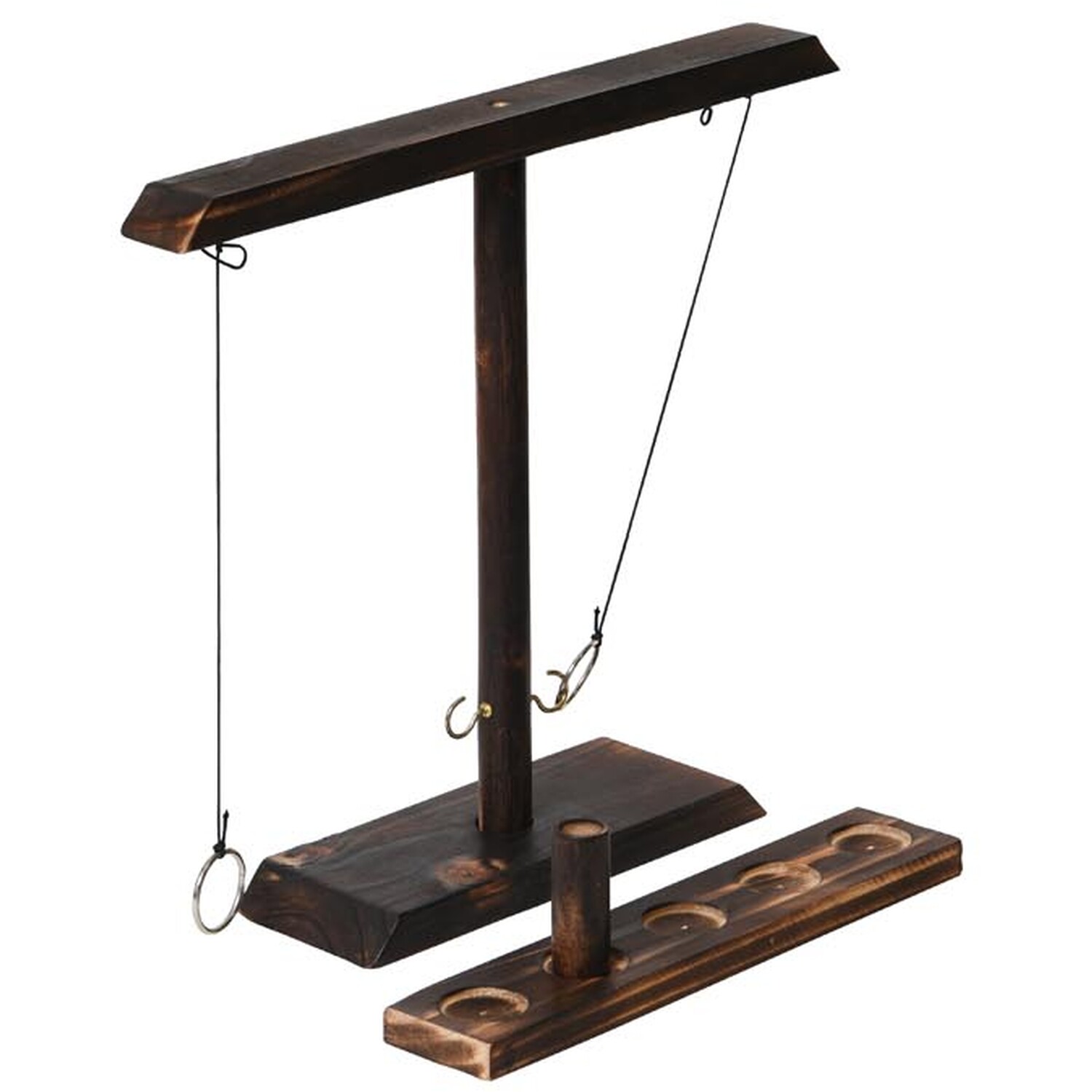 Tabletop Hook and Shot - Brown Image 1