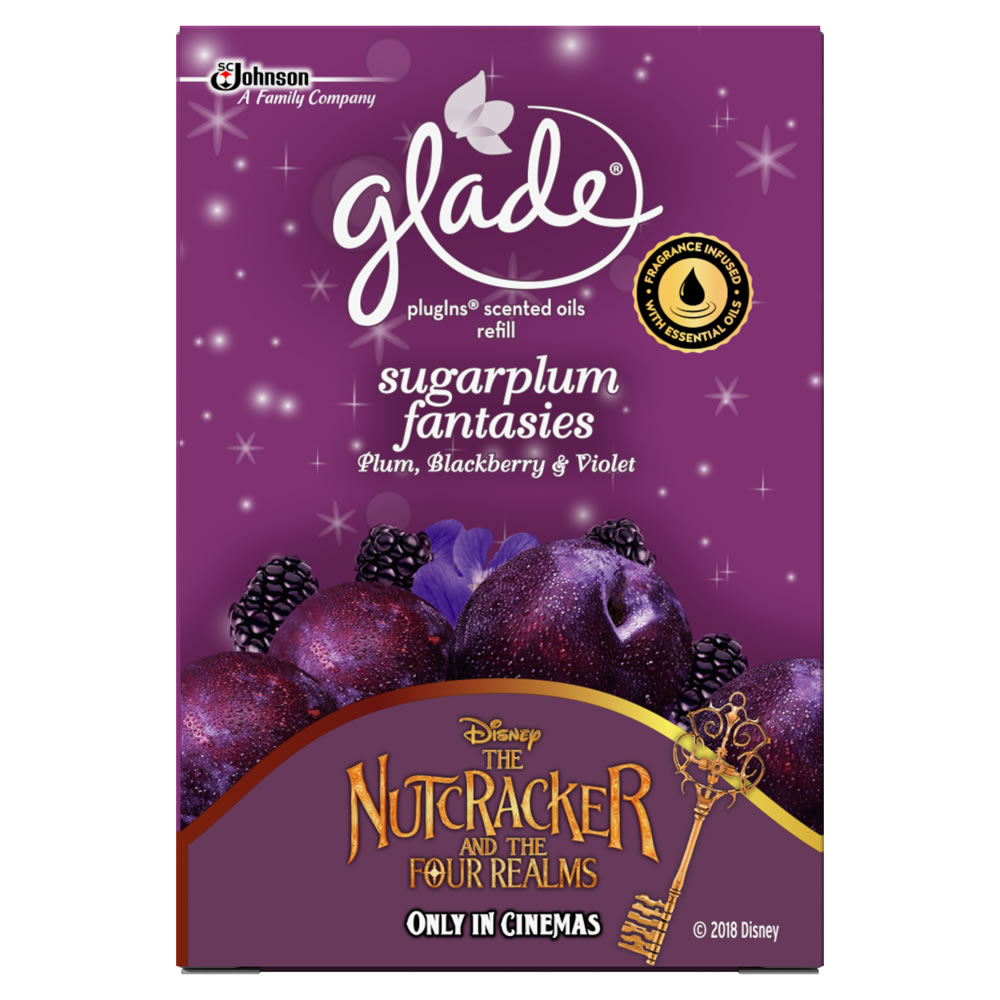 Glade Plugins Sugarplum Fantasies Air Freshener Refill 20ml Wilko