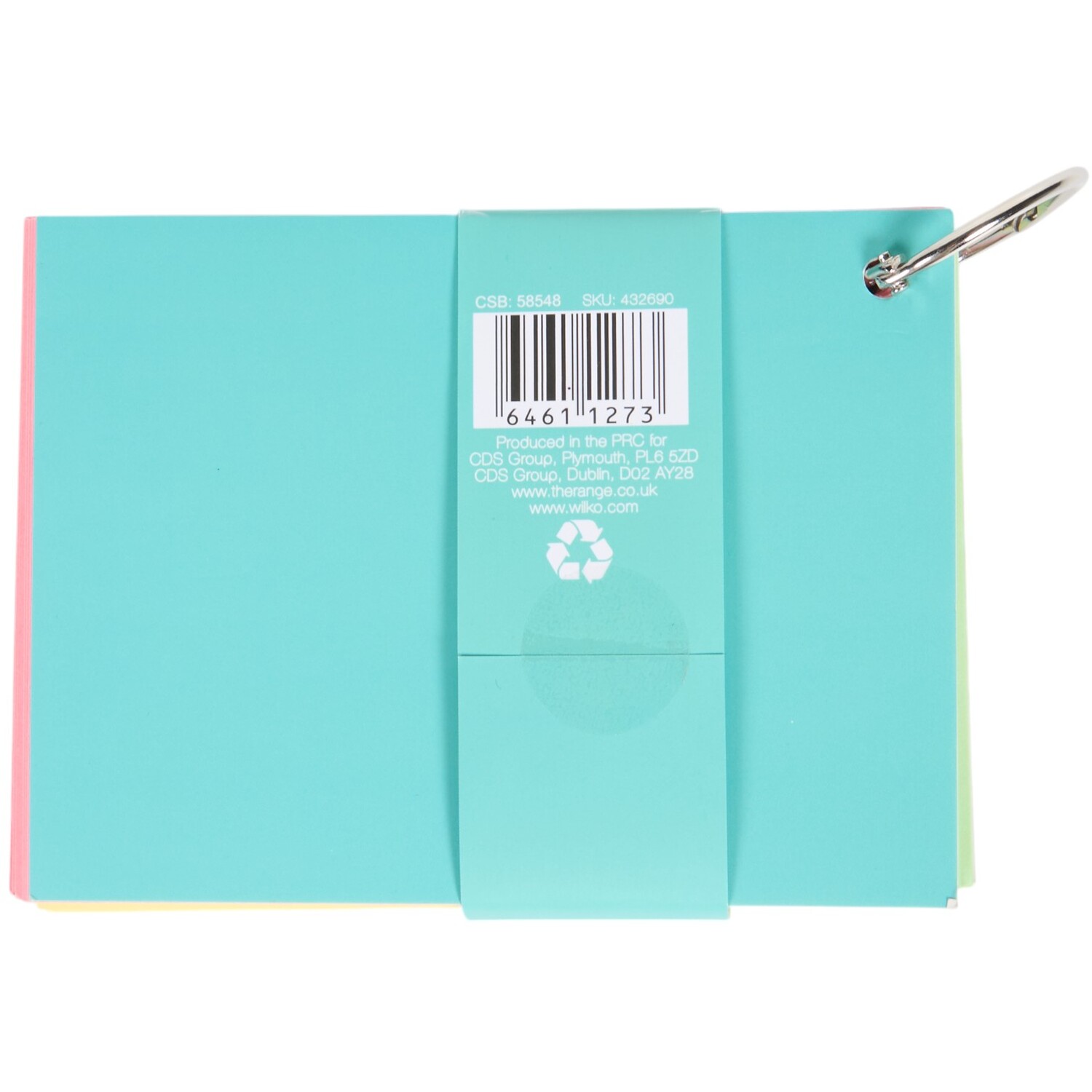 Pack of 200 A6 Ruled Index Cards Multicolour Image 2