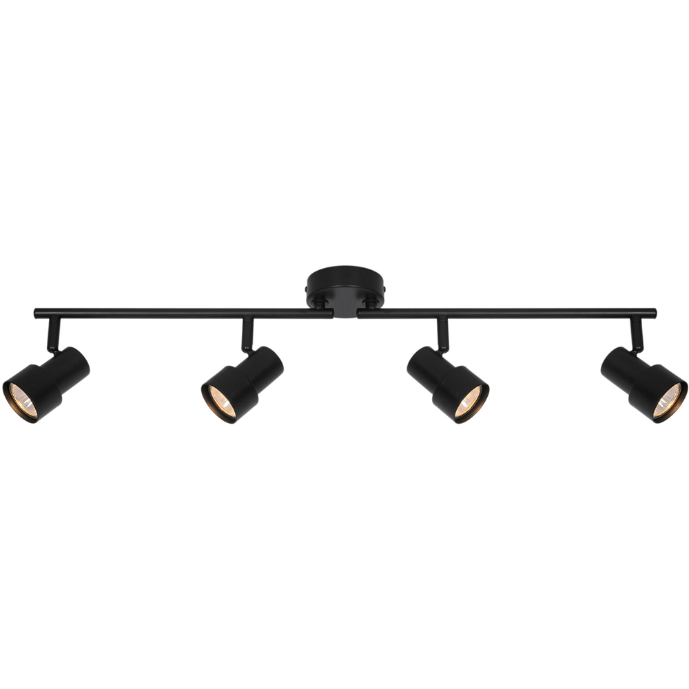 Nordlux Boston 4-Rail Black Ceiling Light Image 1