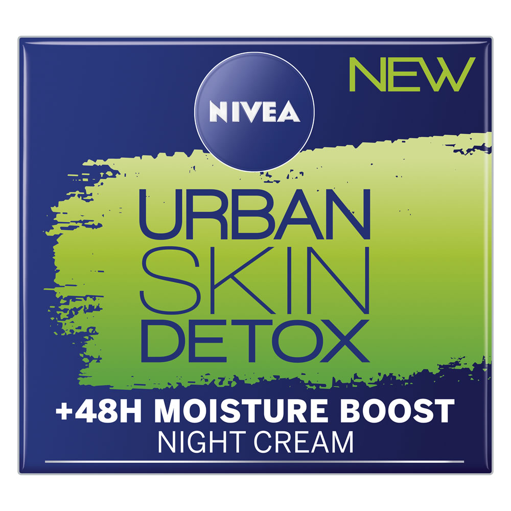 Nivea Daily Essentials Urban Skin Detox Night Gel Cream 50ml Image 1