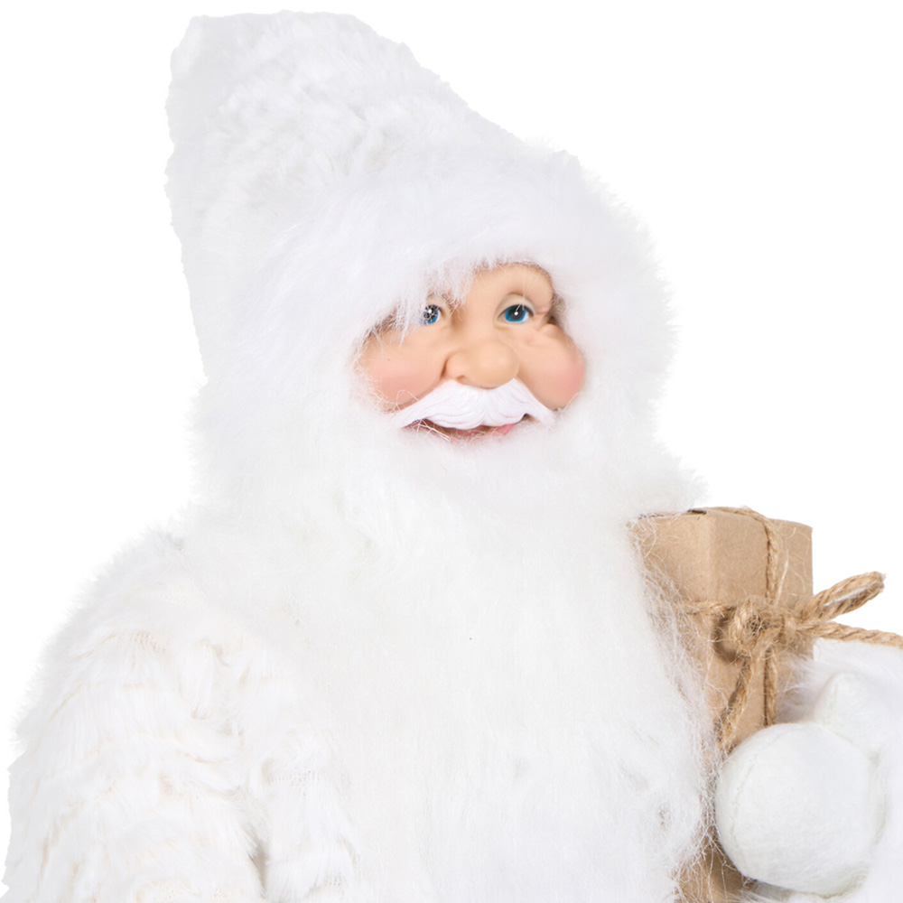 Scandi Santa On Sledge - White Image 4