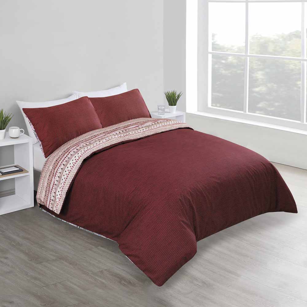 Wilko Triangulation Duvet Set King Size Wilko