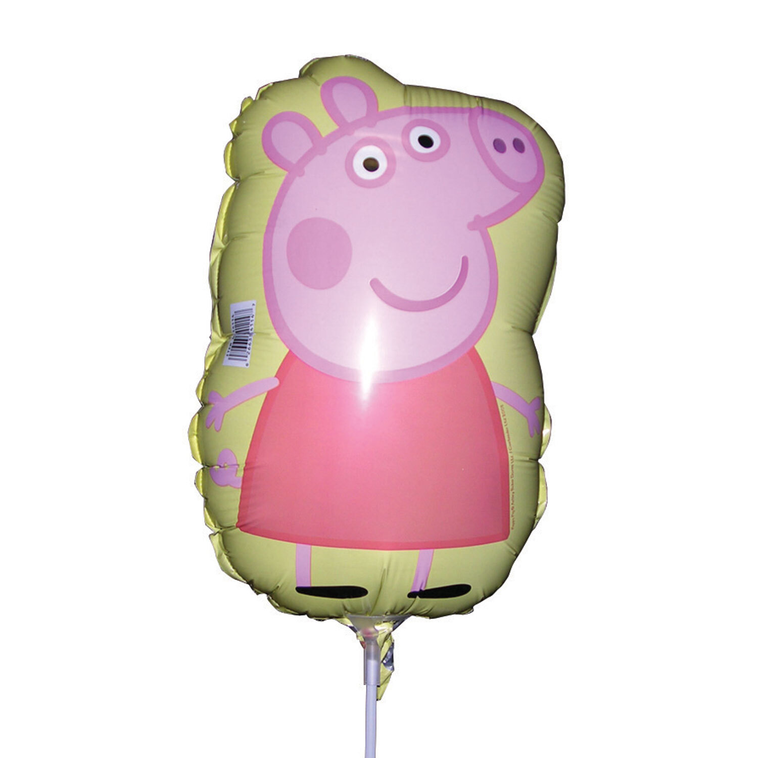 Peppa Pig Foil Minishape Balloon Image