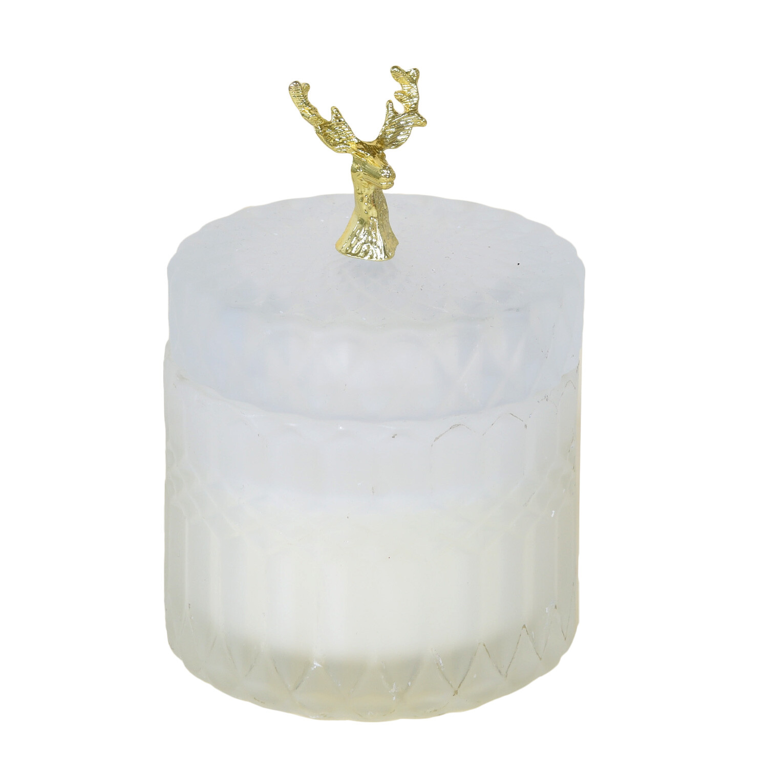 Frosted Reindeer Candle Image 2