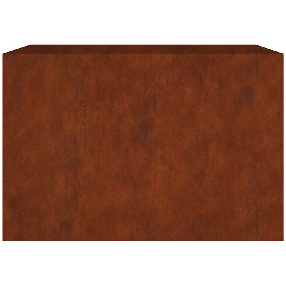 vidaXL 4 Shelf Smoked Oak Engineered Wood Open Wardrobe Image 4