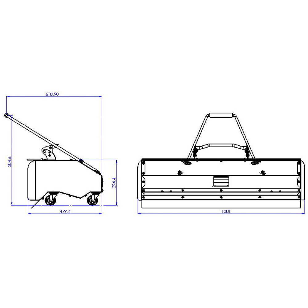 Zipper ZI-KM1000 Petrol Road Sweeper Image 5