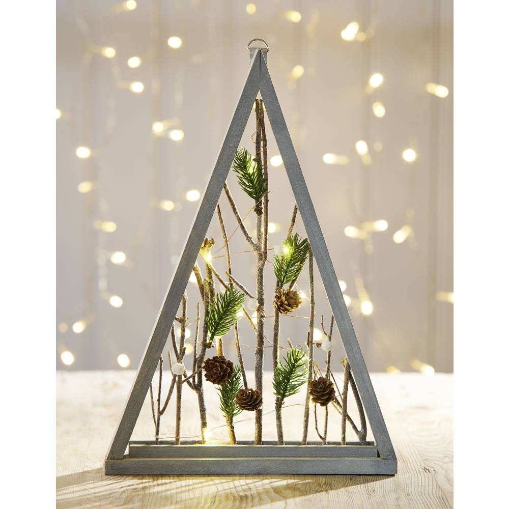 Wilko Alpine Home LED Battery-Operated Branch Christmas Decoration Image 5