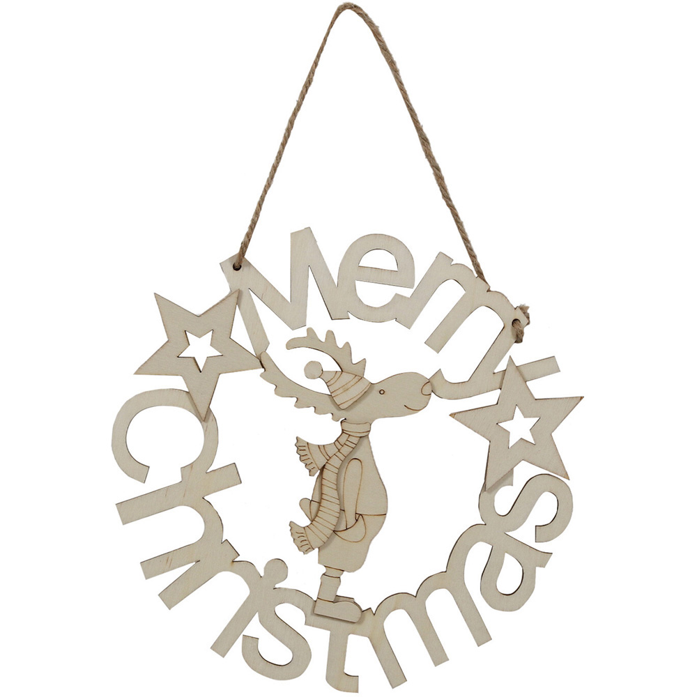 Decorate Your Own Merry Christmas Hanger Image 1