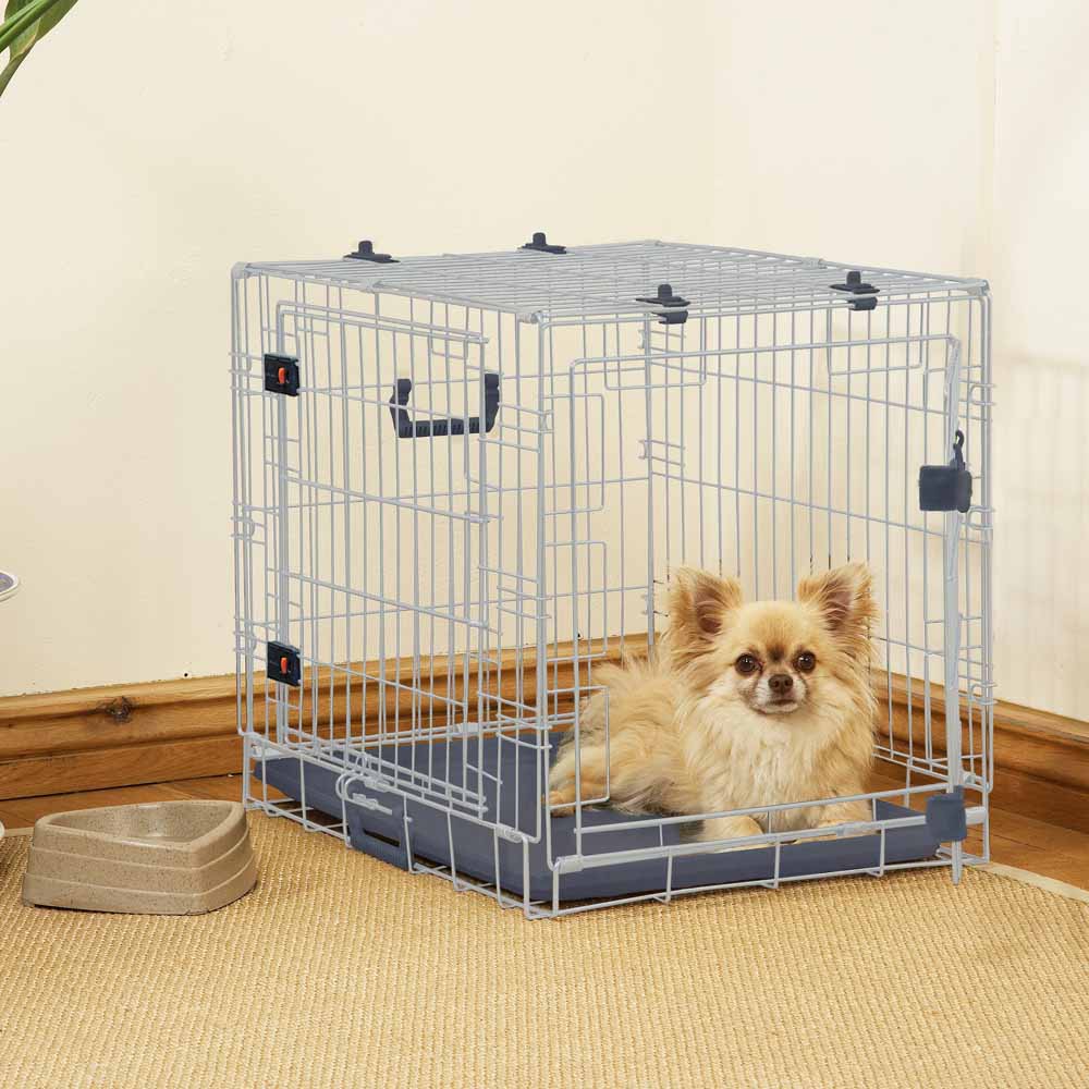 Rosewood Options TwoDoor Dog Cage Small Wilko