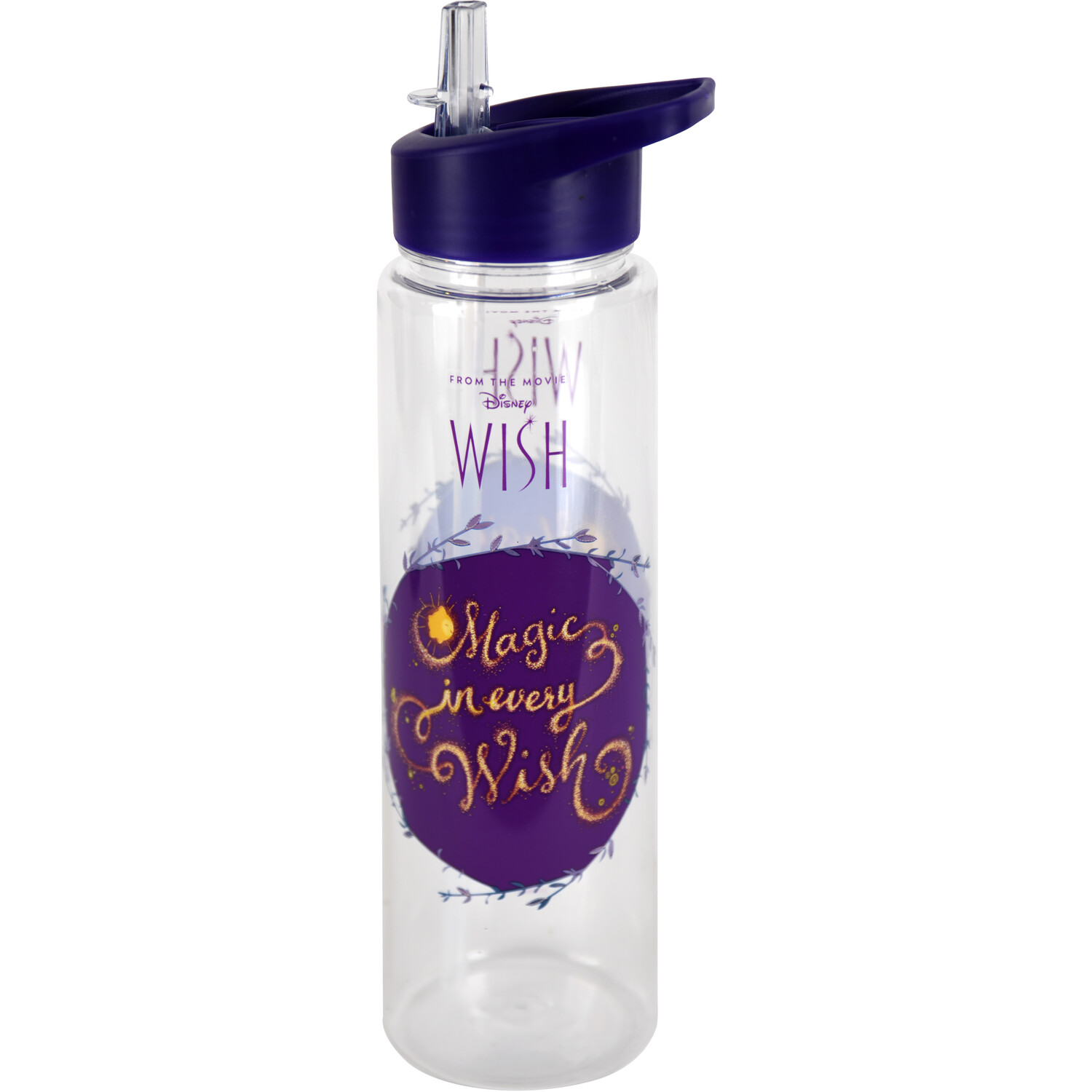 Wish Plastic Drinks Bottle - Purple Image