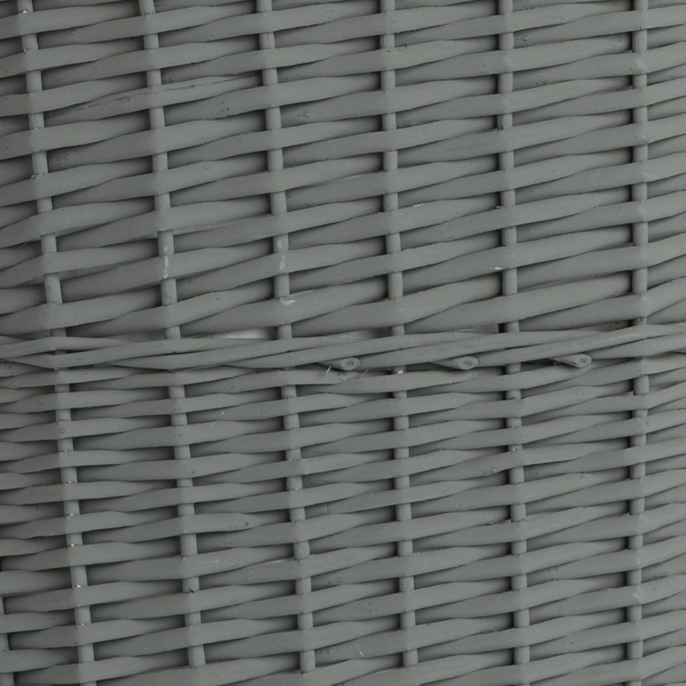 Wilko Grey Willow Laundry Basket Image 5