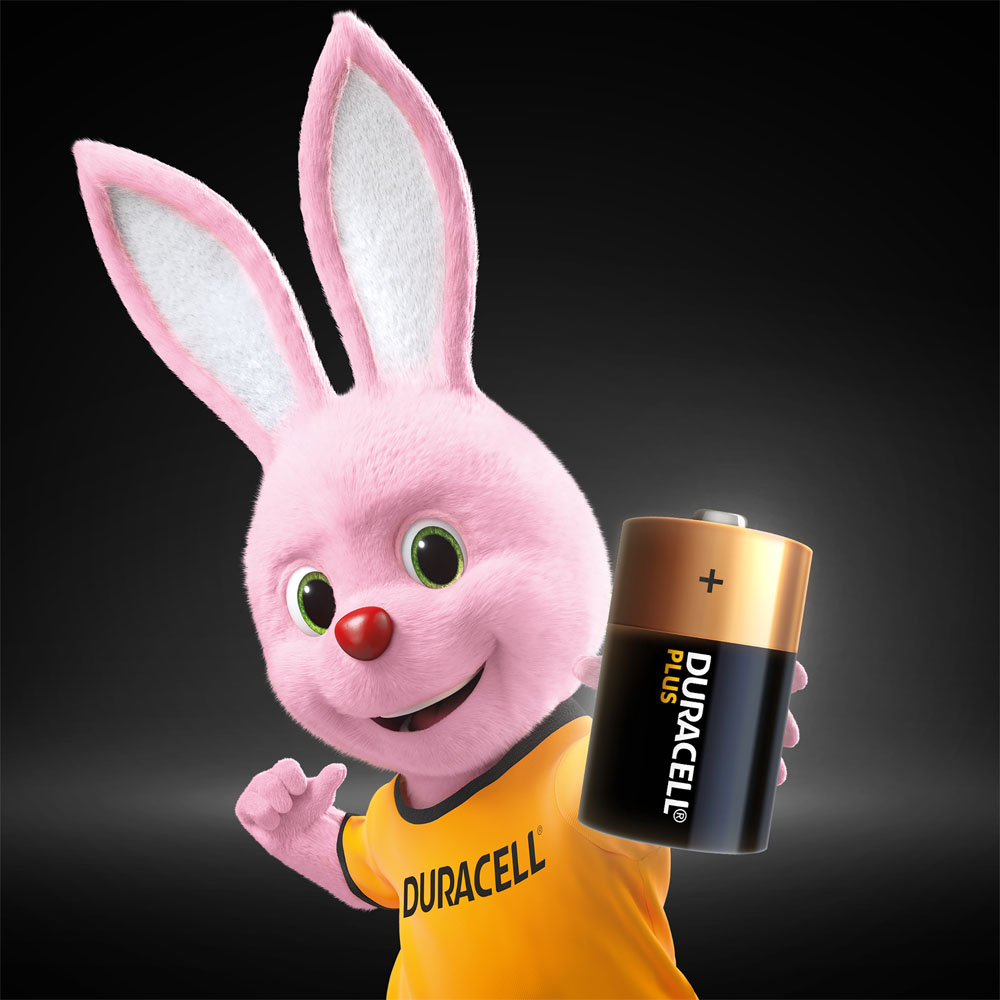 Duracell Plus Battery D 2 Pack Image 3