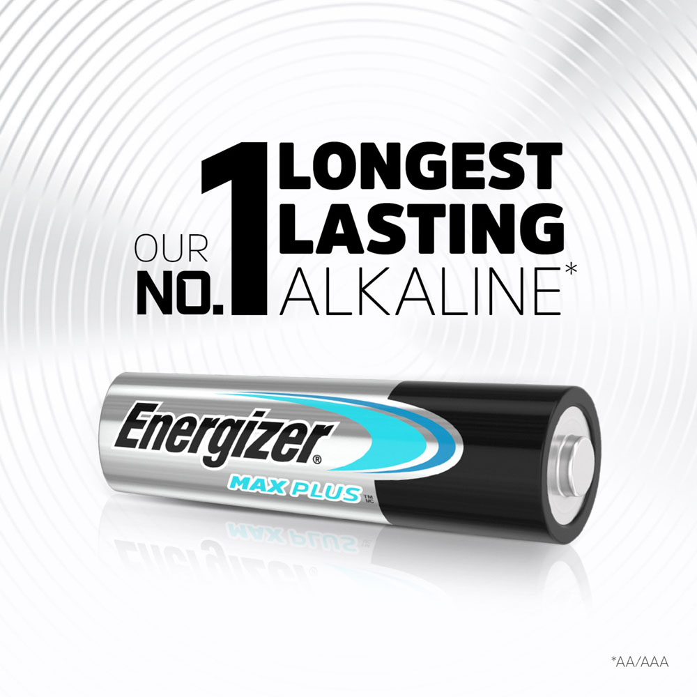Energizer Max Plus AA 10 Pack Alkaline Batteries Image 3