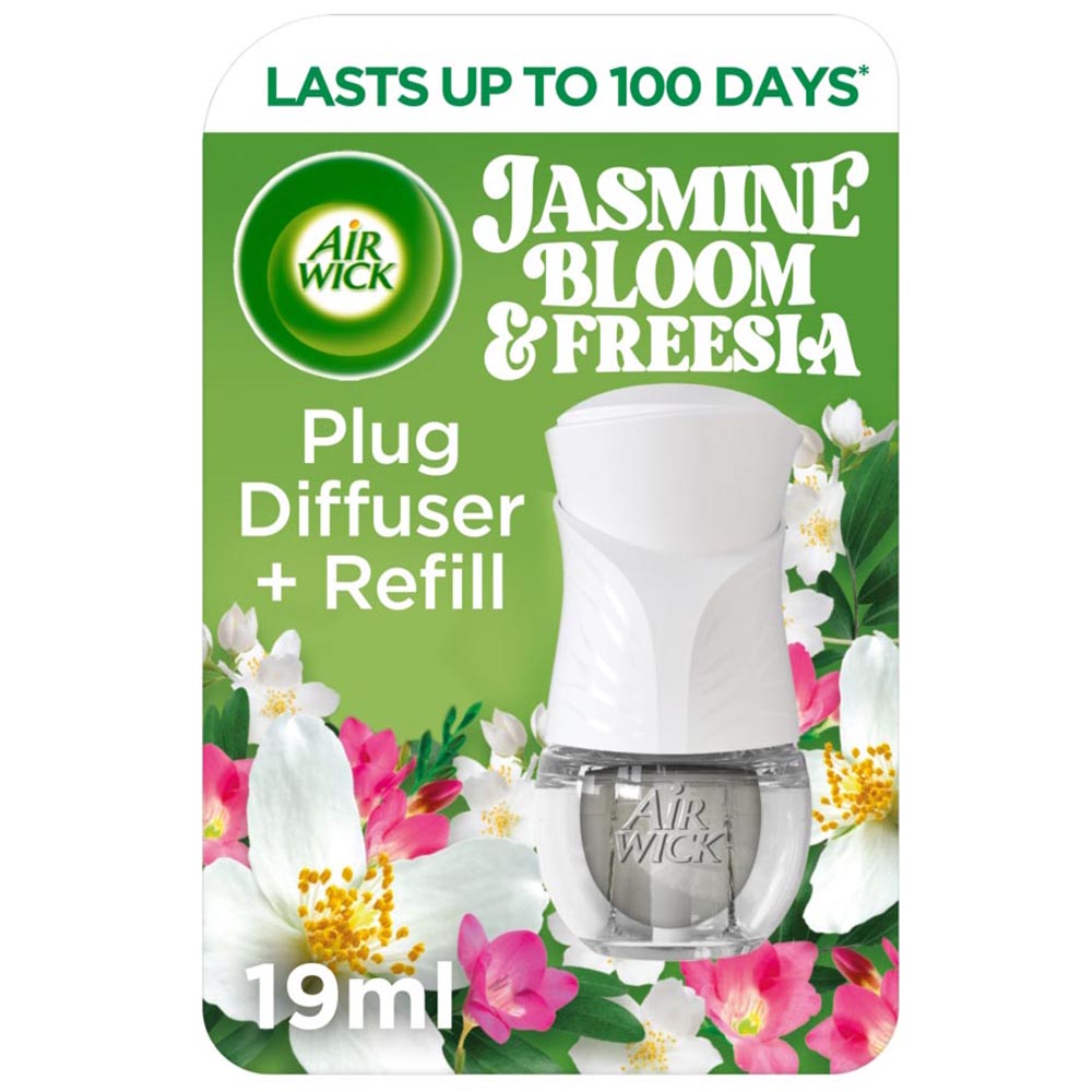 Air Wick Jasmine Bloom and Freesia Air Freshener Electrical Kit 19ml Image 3