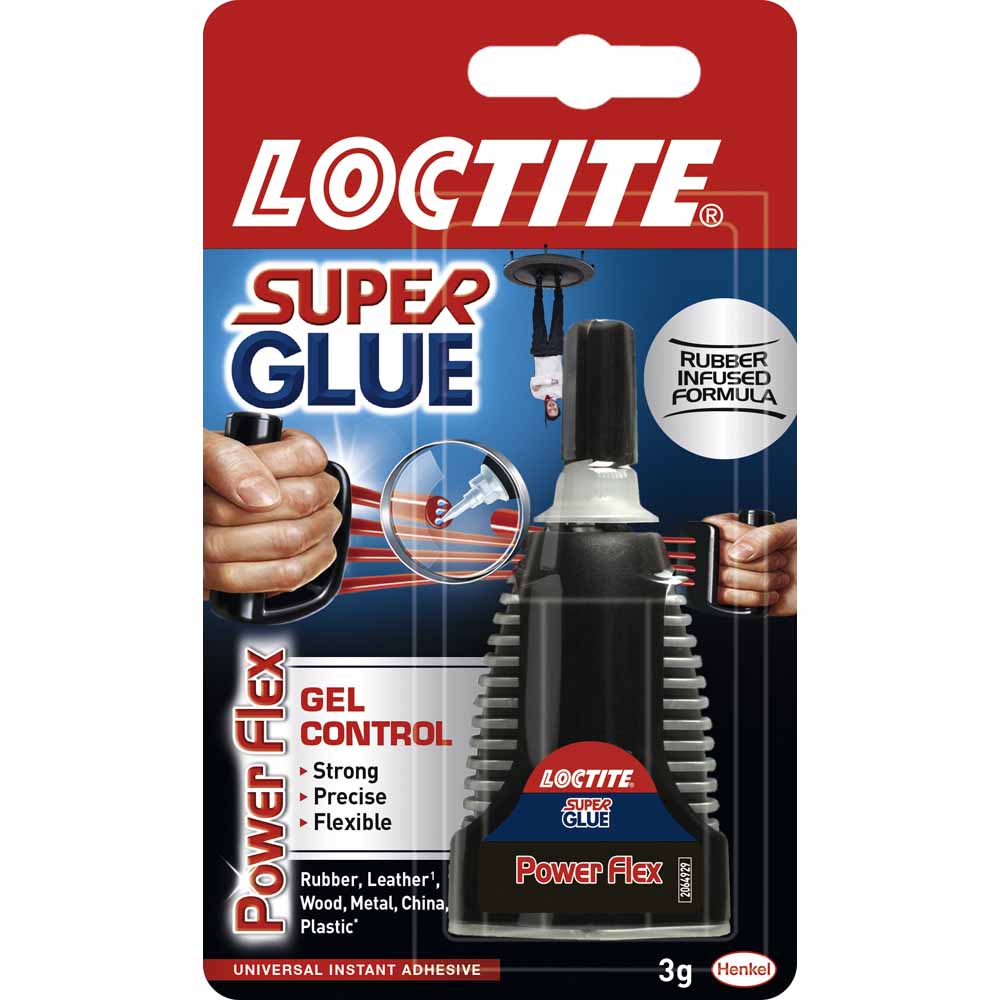 Loctite Power Flex Super Glue 3g Wilko