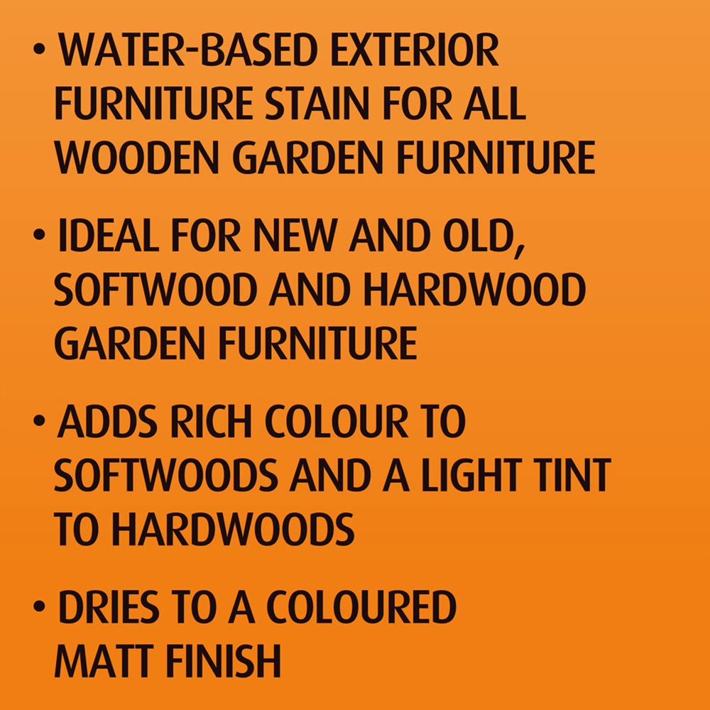 Cuprinol Softwood and Hardwood Clear Garden Furniture Stain 750ml Image 4