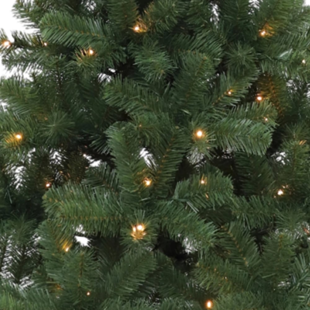 Festive Christmas 150 Warm White LED Pre-Lit Winter Fir Artificial Christmas Tree 6ft Image 5