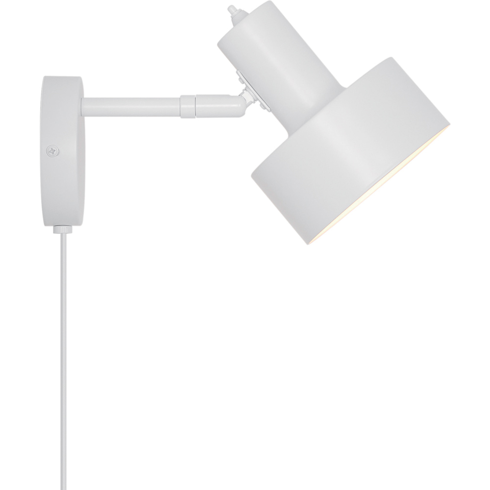 Nordlux Matis E27 White Wall Light Image 4