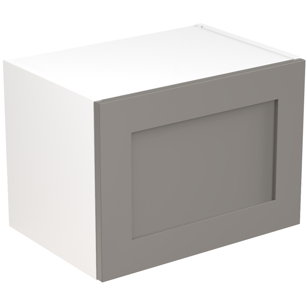 Kitchen Kit Shaker Matt Dust Grey Short Bridging Wall Kitchen Cabinet Flatpack 500m Image 1