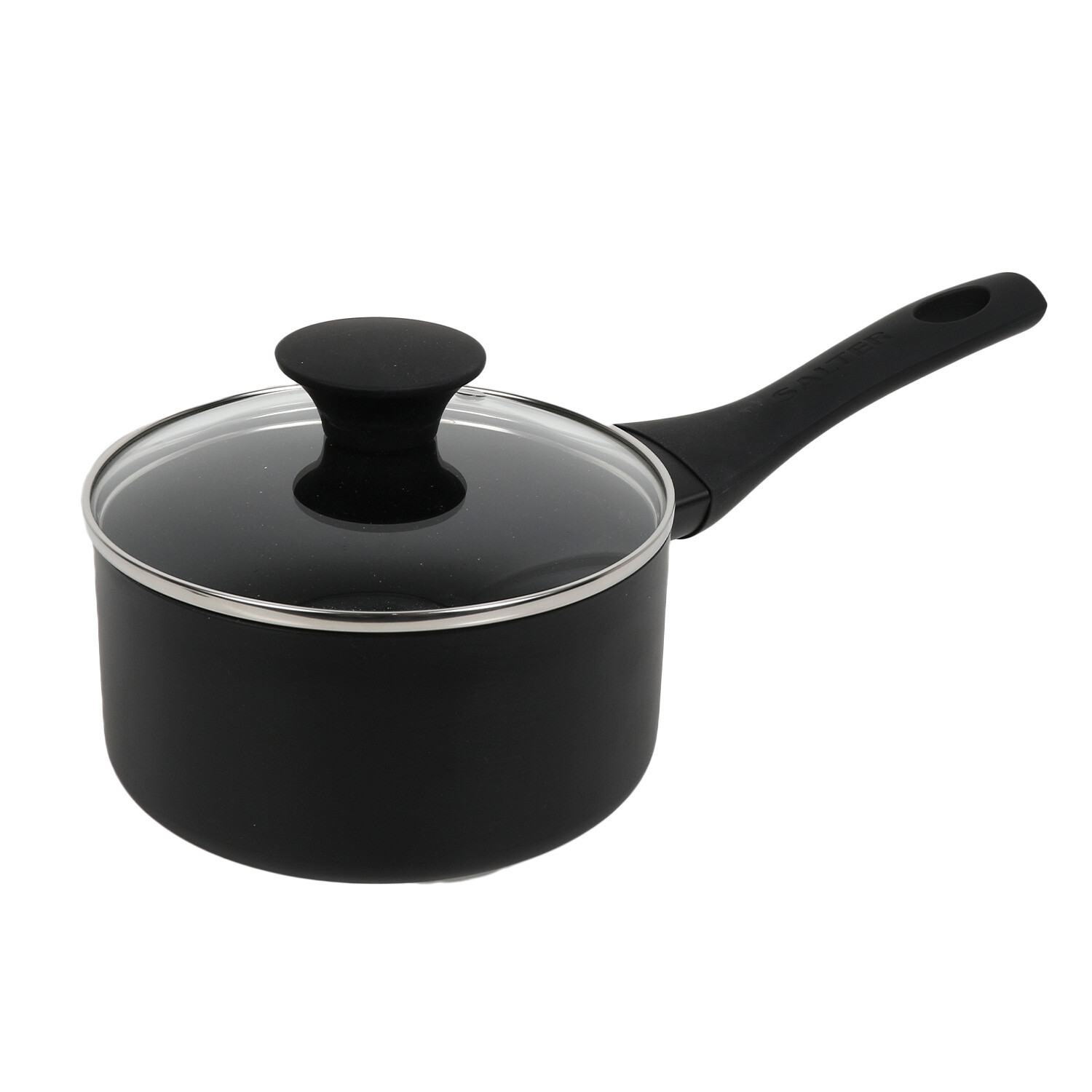Salter 16cm Black Premium Essentials Saucepan Image 2
