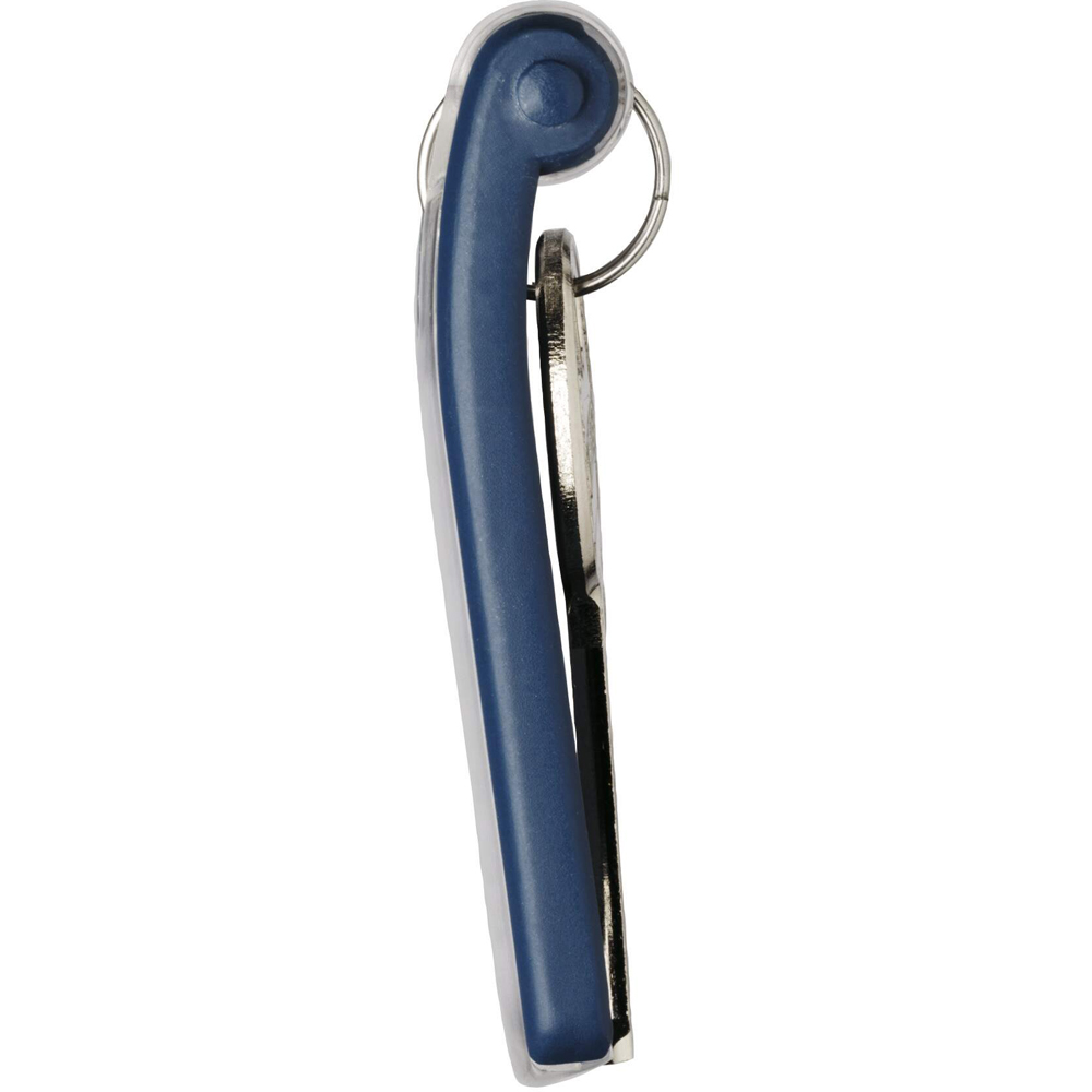 Durable Dark Blue Key Clip Label Hooks 6 Pack Image 2