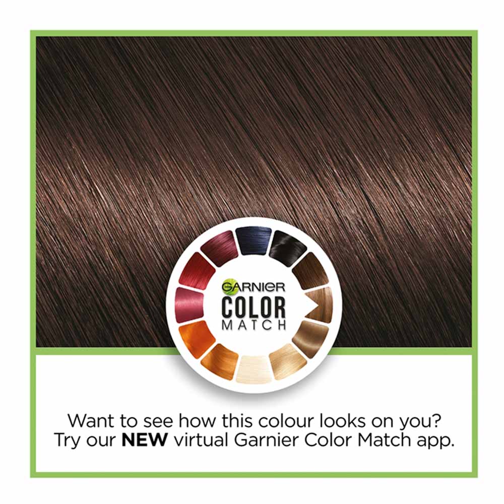 Garnier Nutrisse 4.15 Ultra Iced Coffee Permanent Hair Dye Image 4