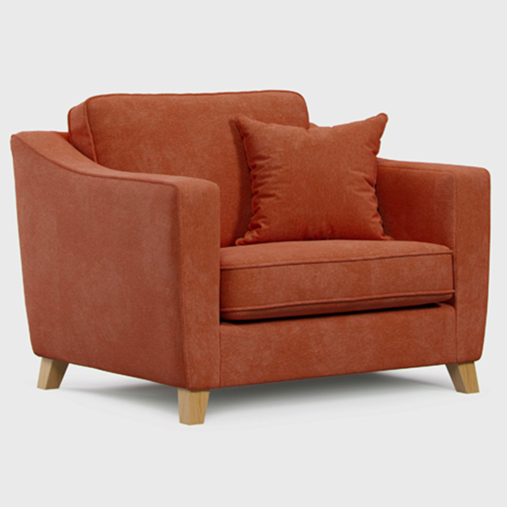 Marlon City Terracota Snuggle Chair Image 2