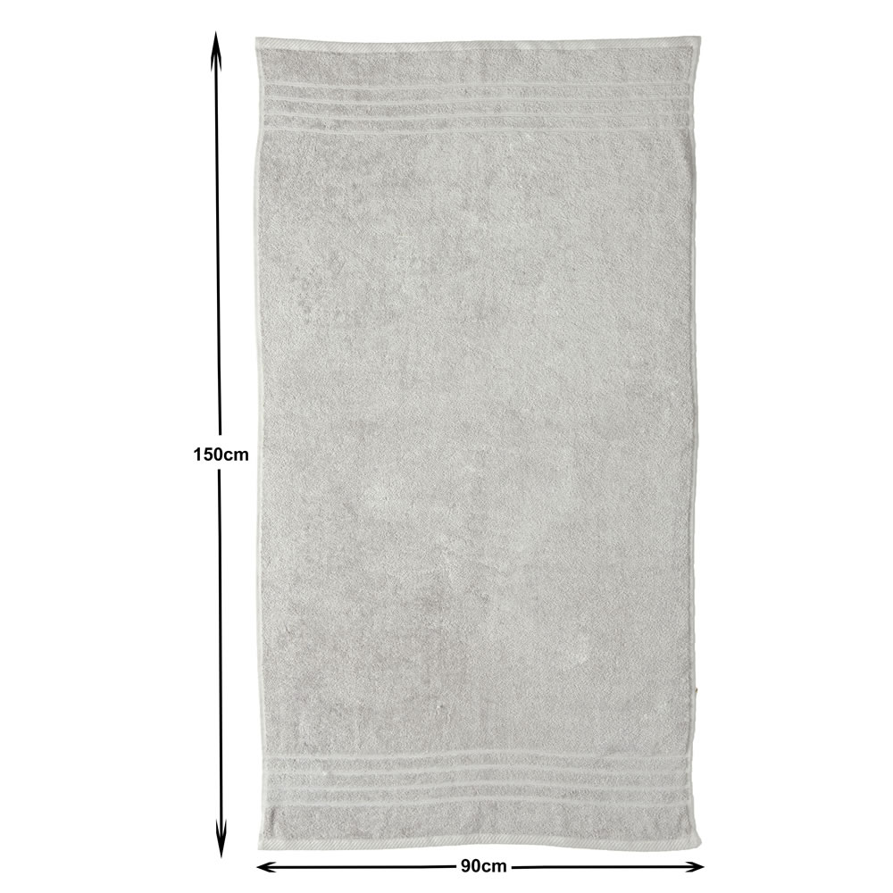 Wilko Silver Towel Bundle Image 4