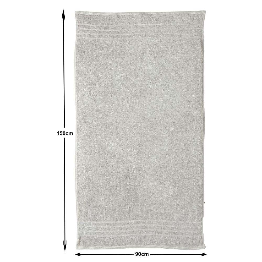 Wilko Silver Towel Bundle Wilko