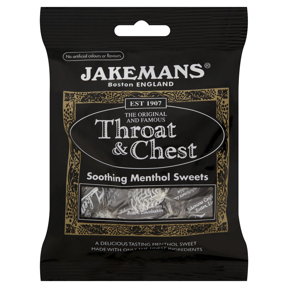 Jakemans Throat and Chest Sweets 100g Image