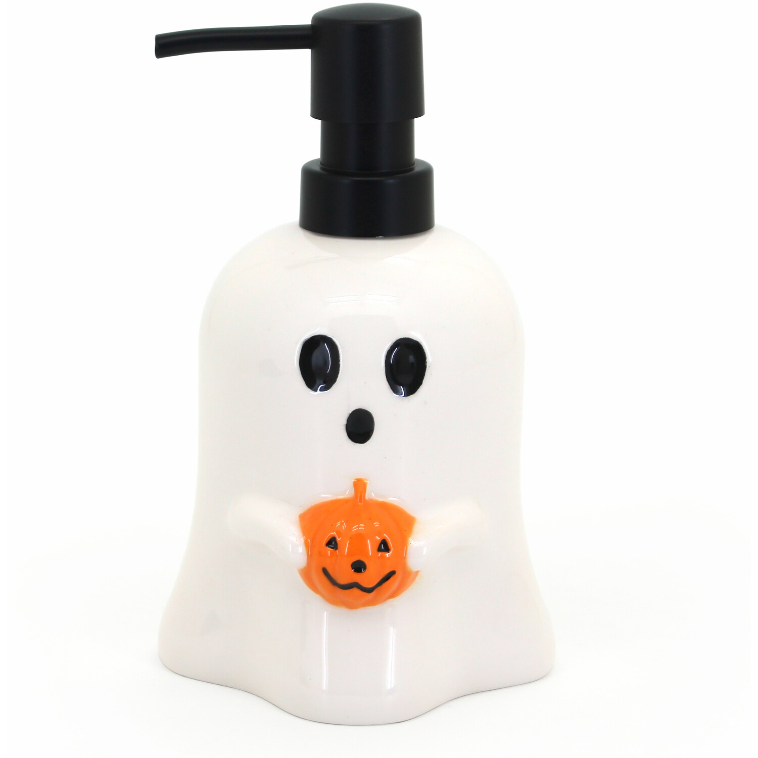 Ghost Pumpkin Soap Dispenser White Image