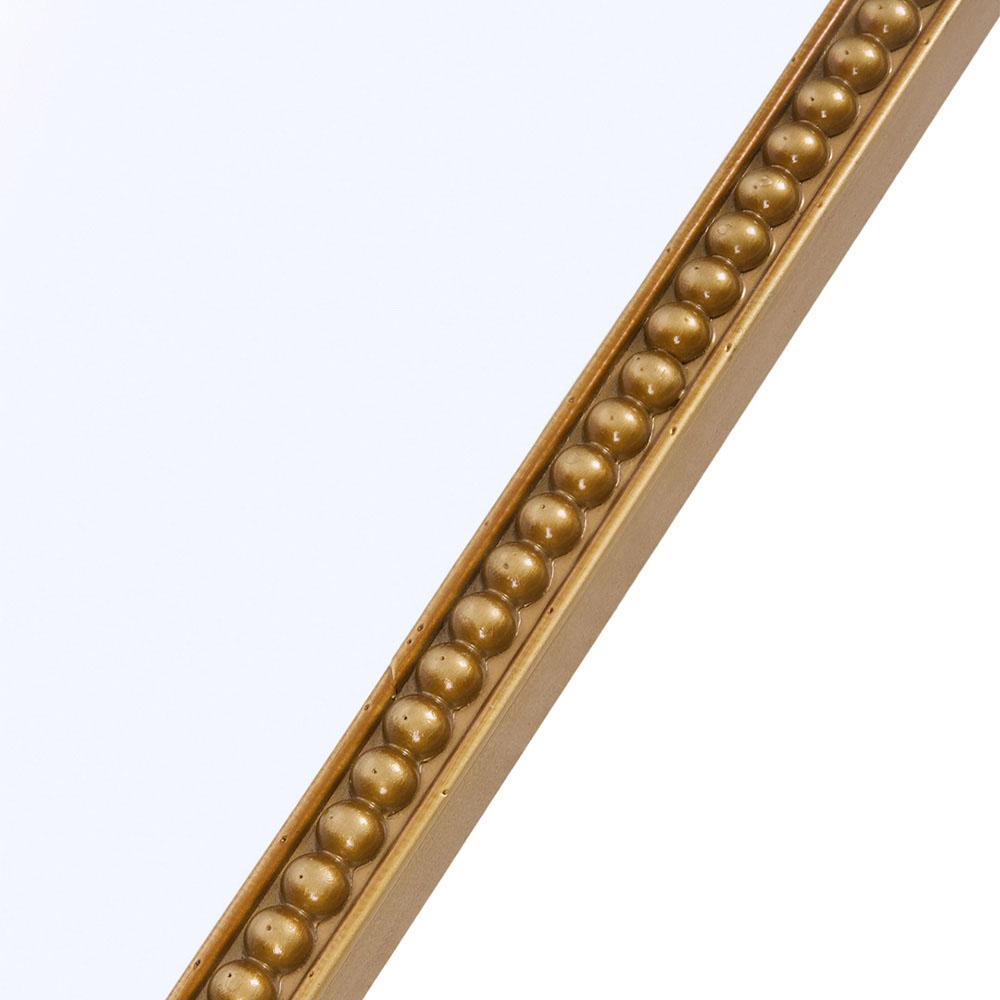 Living and Home Gold Arched Vintage Wall Mirror 120 x 60cm Image 6