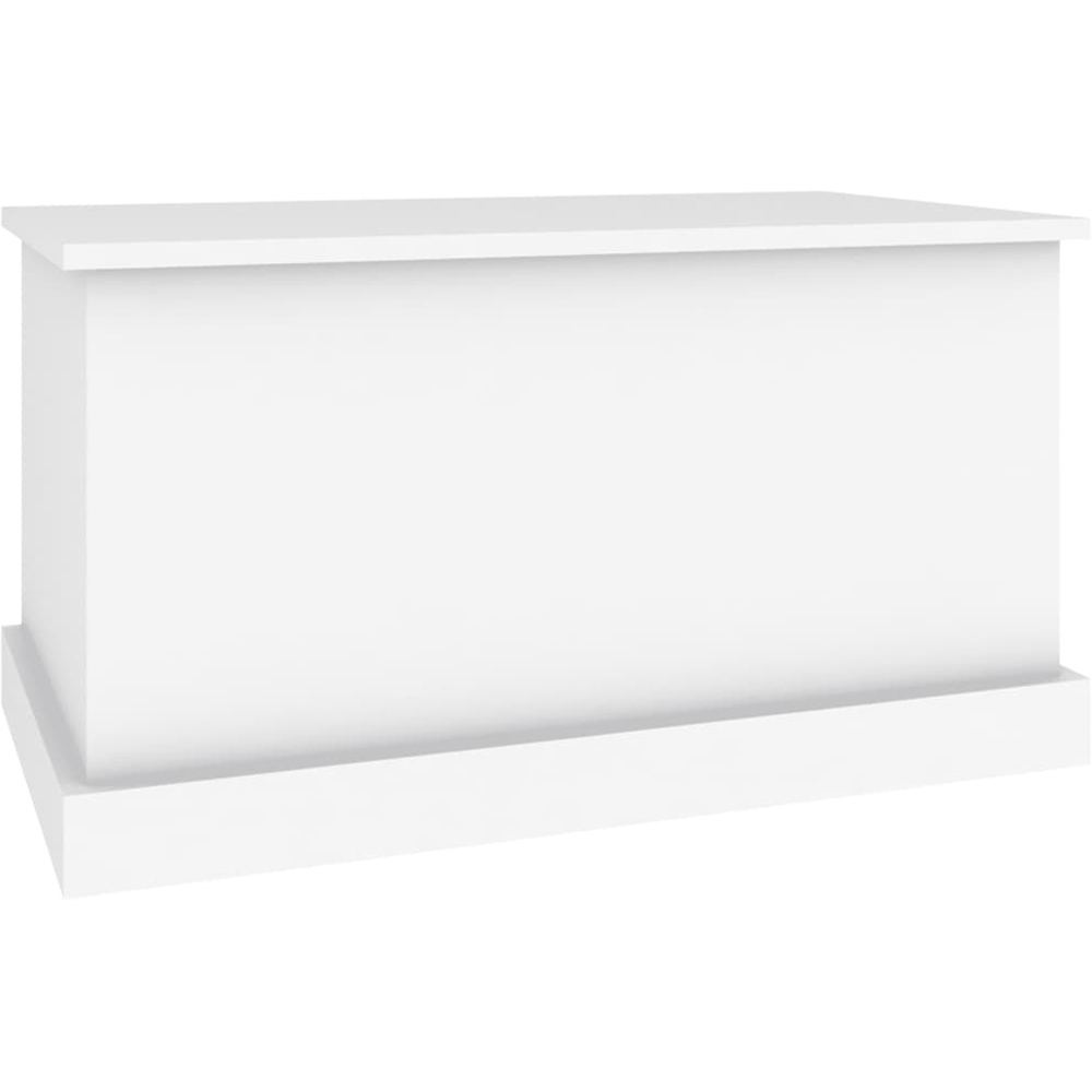 vidaXL White Storage Box Image 4