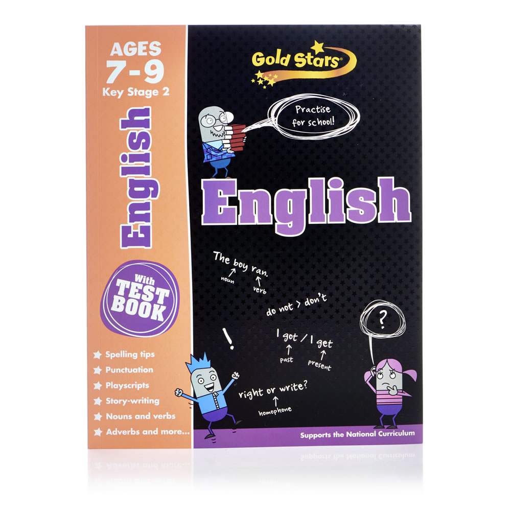 Gold Stars Key Stage 2 English                    Workbook Ages 7-9 Years Image
